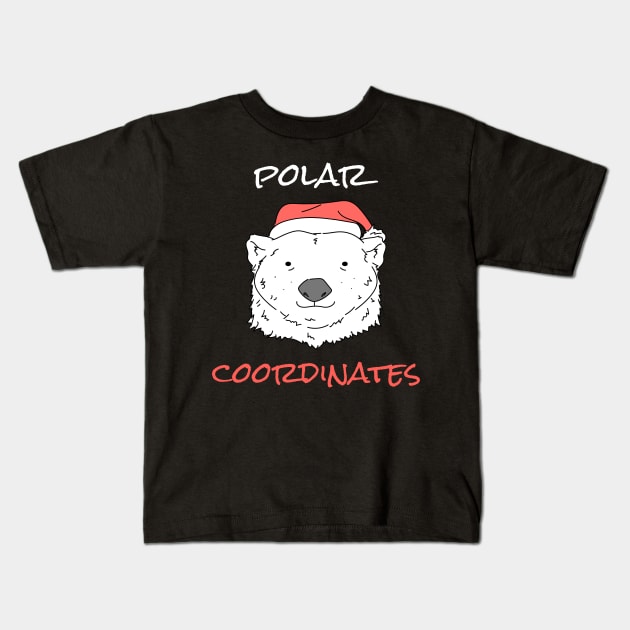 Polar Coordinates Kids T-Shirt by cacostadesign